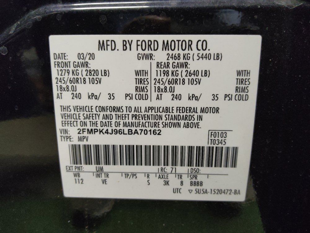 Used 2020 Ford Edge SEL w/ Convenience Package AWD/4WD image 33