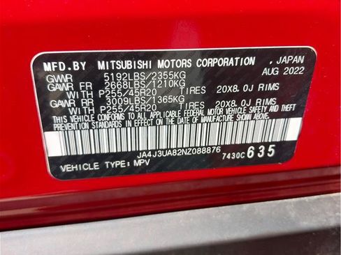 Used 2022 Mitsubishi Outlander SE FWD image 17