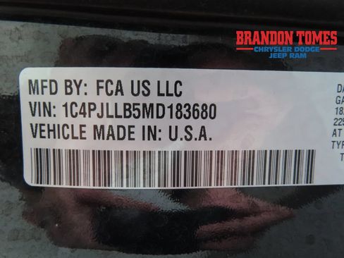 Used 2021 Jeep Cherokee Latitude Plus FWD image 26
