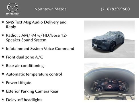 Certified 2026 MAZDA CX-90 3.3 Turbo w/ Premium Sport Pkg AWD/4WD image 15