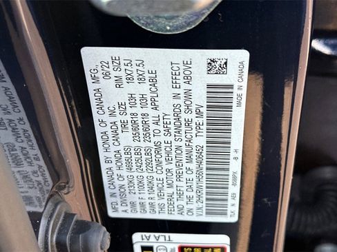 Certified 2022 Honda CR-V EX image 33