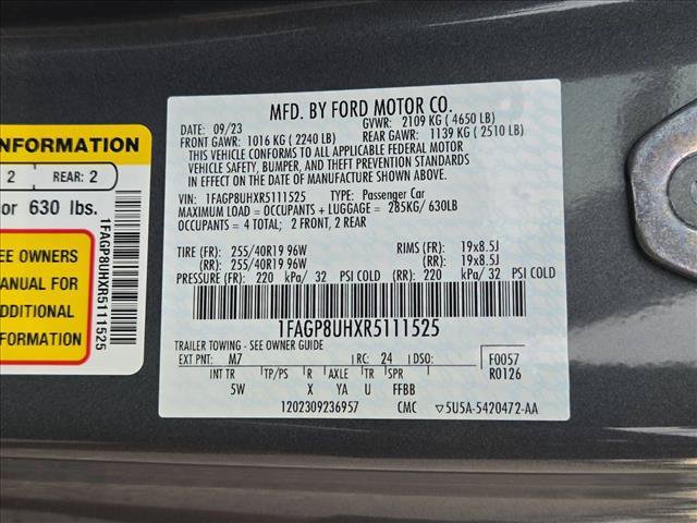 Used 2024 Ford Mustang Premium RWD image 14