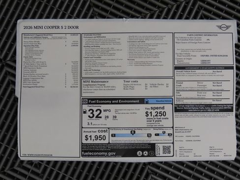 New 2026 MINI Cooper S image 9