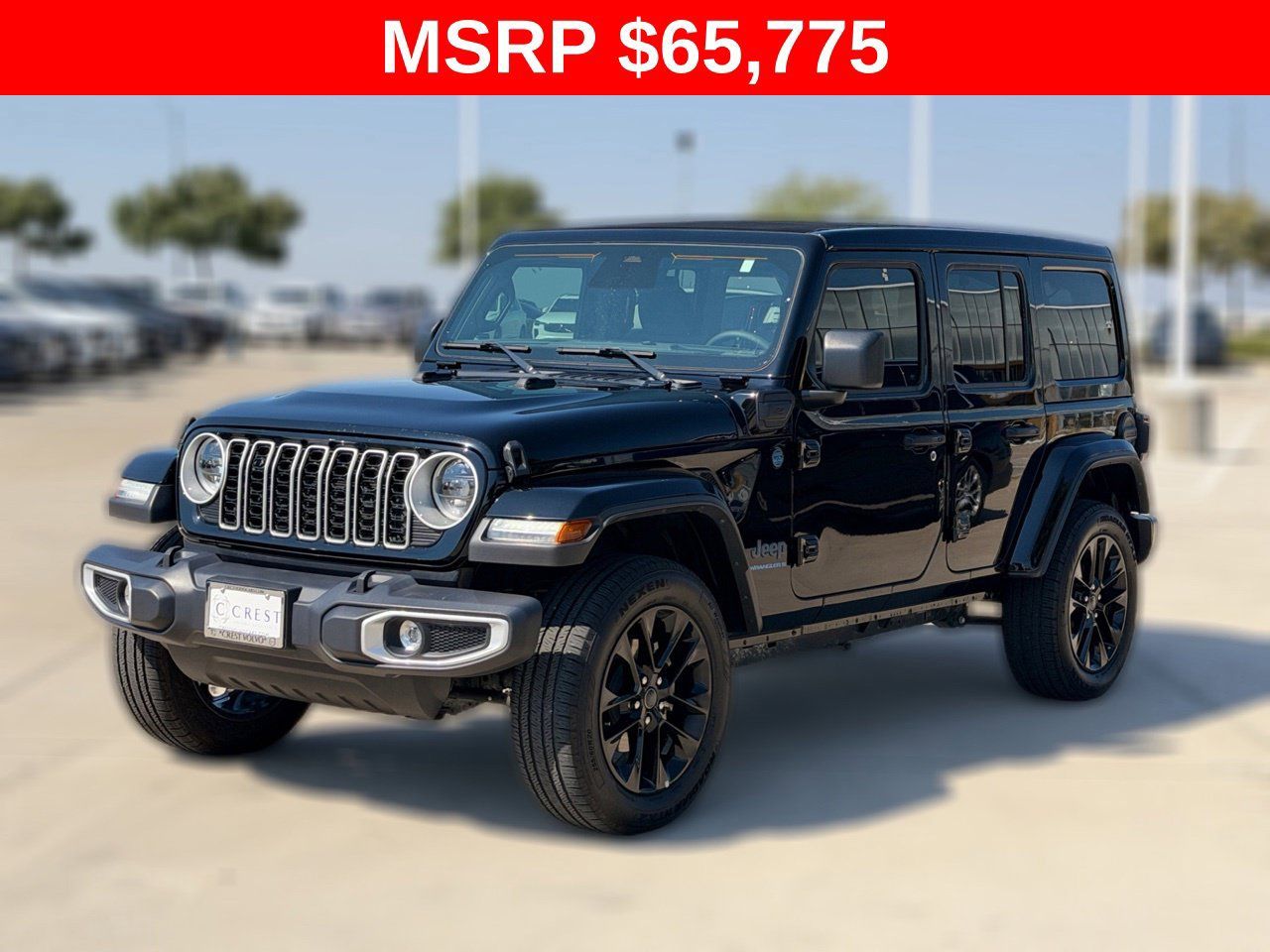 Used 2025 Jeep Wrangler Unlimited Sahara w/ Safety Group AWD/4WD image 2