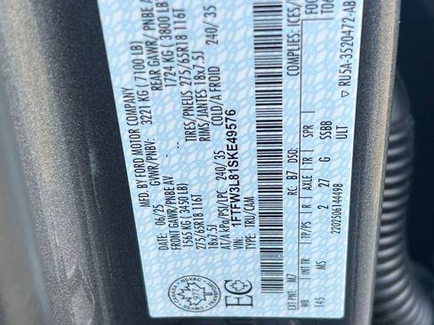Used 2025 Ford F150 XLT w/ Equipment Group 301A Standard AWD/4WD image 27