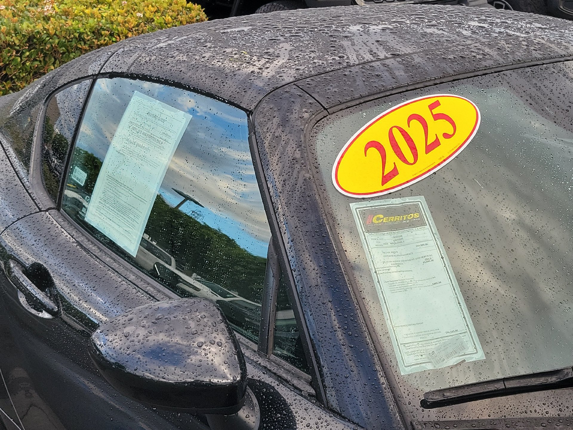 Used 2025 MAZDA MX-5 Miata RF Grand Touring RWD image 16
