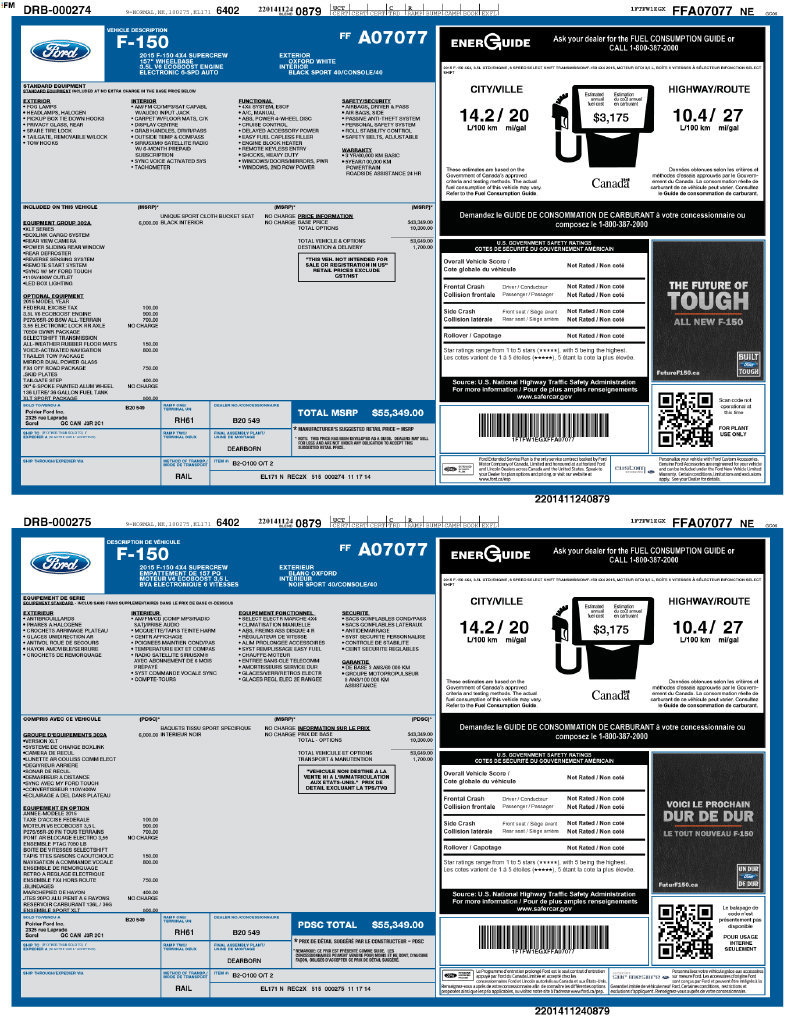 Used 2015 Ford F150 4x4 SuperCrew image 4