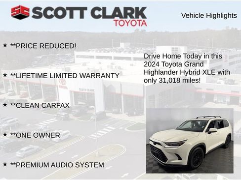 Used 2024 Toyota Grand Highlander XLE image 12