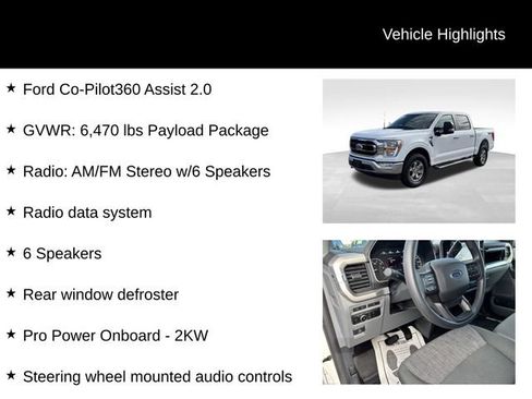 Used 2023 Ford F150 XLT w/ XTR Package AWD/4WD image 7
