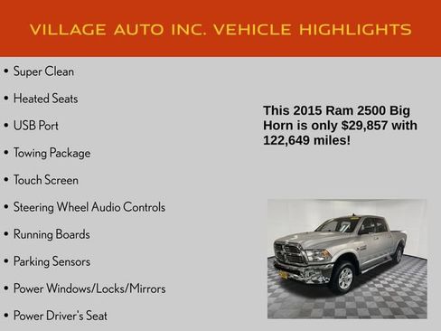 Used 2015 RAM 2500 Big Horn image 7