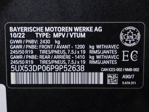 Used 2023 BMW X3 xDrive30i AWD/4WD image 47