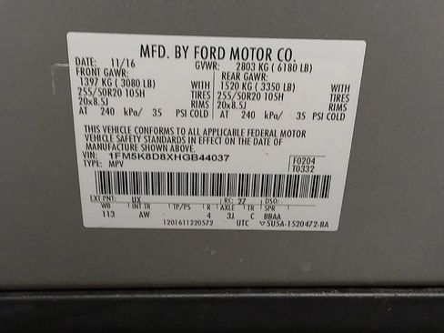 Used 2017 Ford Explorer XLT w/ Equipment Group 202A image 33