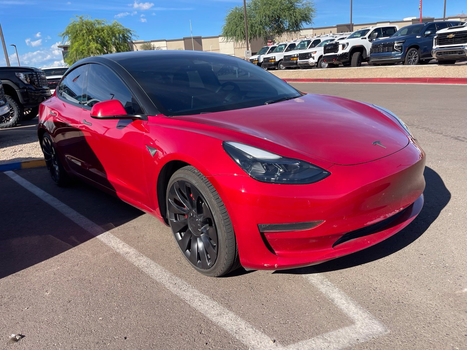 Used 2023 Tesla Model 3 Performance AWD/4WD image 3