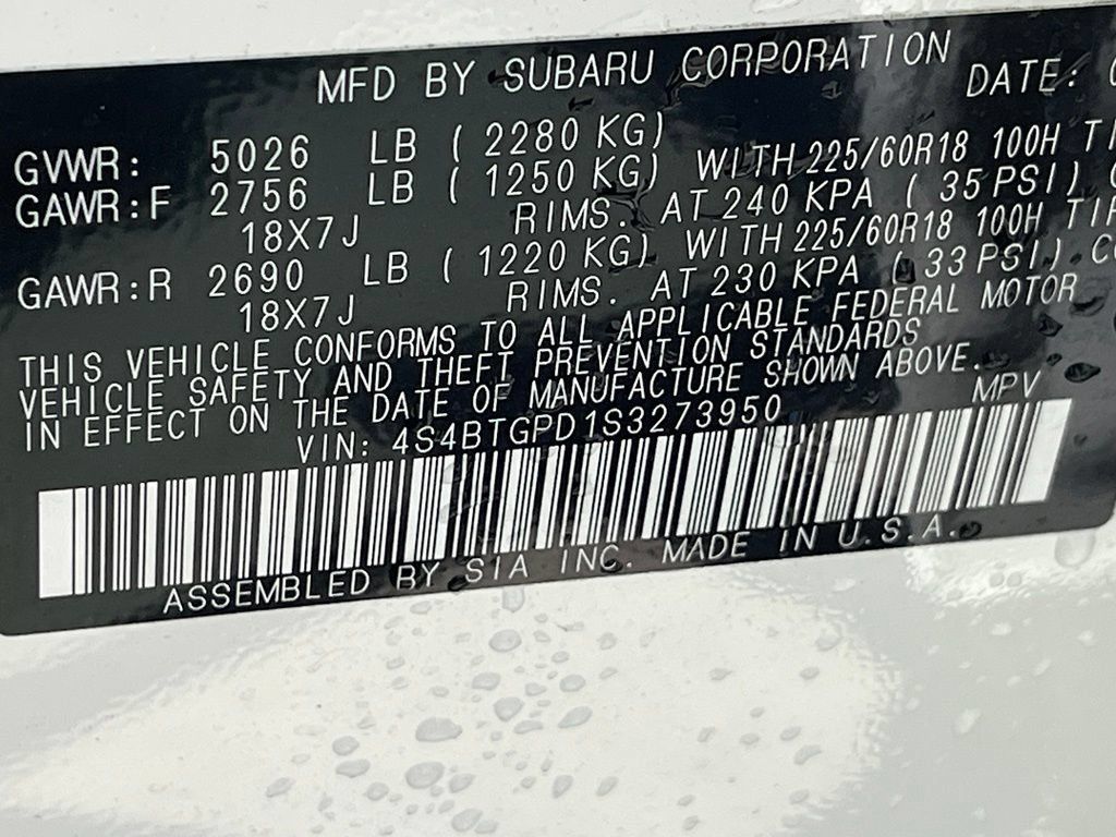 Used 2025 Subaru Outback Touring XT AWD/4WD image 24