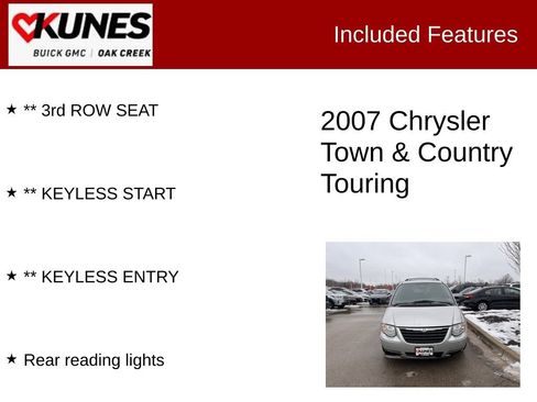 Used 2007 Chrysler Town & Country Touring image 2