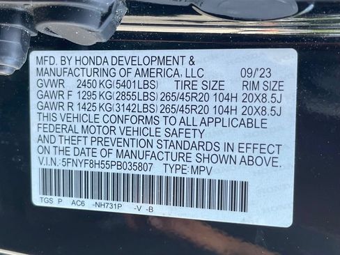 Certified 2023 Honda Passport EX-L image 14