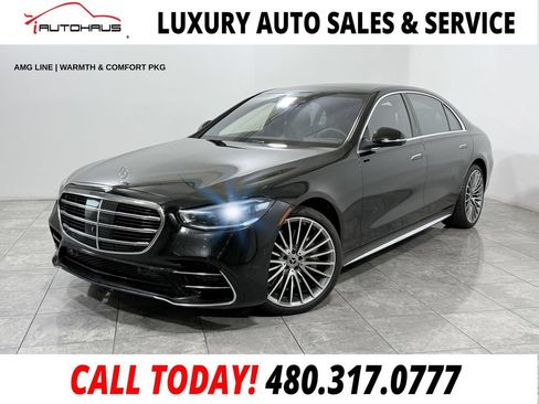 Used 2022 Mercedes-Benz S 580 4MATIC Sedan w/ AMG Line Package image 1