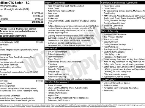 Used 2017 Cadillac CTS Sedan image 38