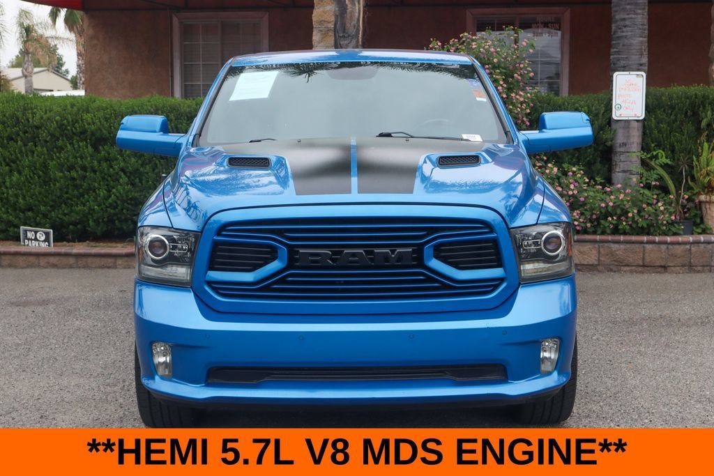 Used 2018 RAM 1500 Sport w/ Hydro Blue Sport Package RWD image 3