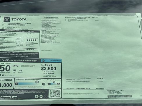 New 2026 Toyota Corolla LE image 26