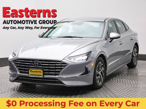 Used 2023 Hyundai Sonata Blue FWD image 1