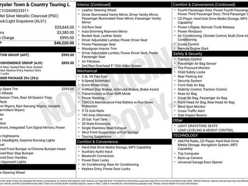 Used 2016 Chrysler Town & Country Touring-L w/ Trailer Tow Group image 4