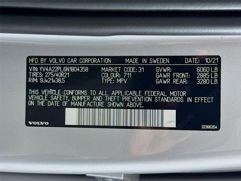 Used 2022 Volvo XC90 T6 Inscription AWD/4WD image 36
