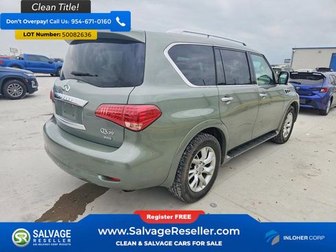 Used 2012 INFINITI QX56 4WD w/ Theater Pkg image 4
