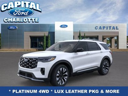 New 2026 Ford Explorer Platinum w/ LUX Leather Package