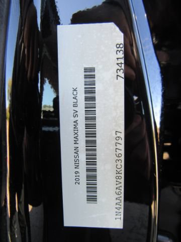 Used 2019 Nissan Maxima 3.5 SV w/ Floor Mat Group FWD image 57