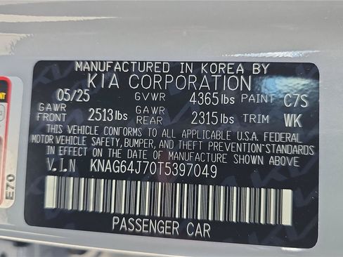 Used 2026 Kia K5 GT-Line w/ GT-Line Premium Package FWD image 28