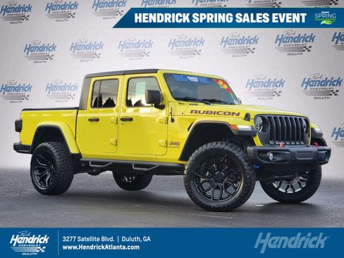 Used 2023 Jeep Gladiator Rubicon w/ LED Lighting Group image 1