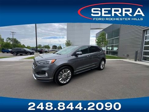 Used 2021 Ford Edge Titanium w/ Equipment Group 301A AWD/4WD image 1