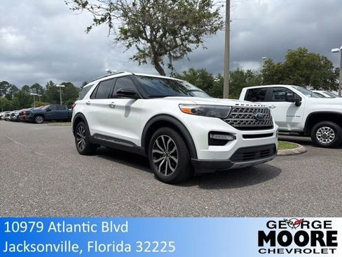 Used 2020 Ford Explorer Limited w/ Class III Trailer Tow Package AWD/4WD image 1