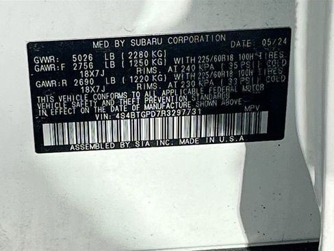 Used 2024 Subaru Outback Touring XT w/ Popular Package #2 image 35