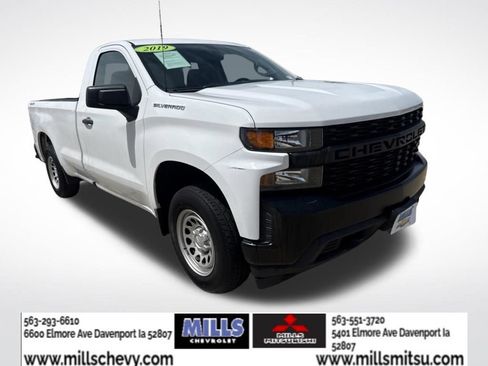 Used 2019 Chevrolet Silverado 1500 W/T w/ WT Convenience Package AWD/4WD image 7