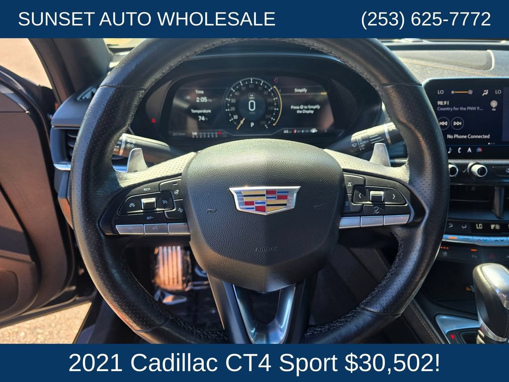 Used 2021 Cadillac CT4 Sport w/ Technology Package AWD/4WD image 28