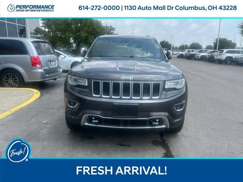 Used 2015 Jeep Grand Cherokee Overland w/ Advanced Technology Group AWD/4WD image 9