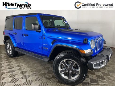 Used 2022 Jeep Wrangler Unlimited Sahara image 1