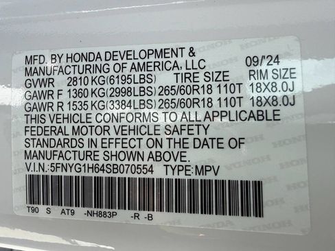 Used 2025 Honda Pilot TrailSport image 52