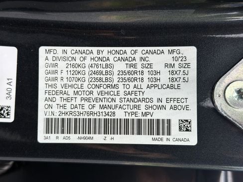 Certified 2024 Honda CR-V EX-L image 36