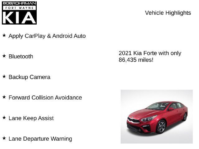 Used 2021 Kia Forte LXS FWD image 7