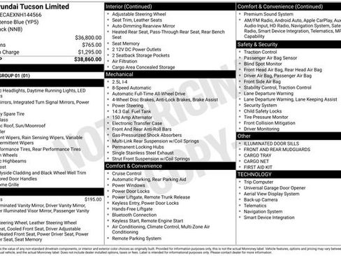 Certified 2022 Hyundai Tucson Limited image 4