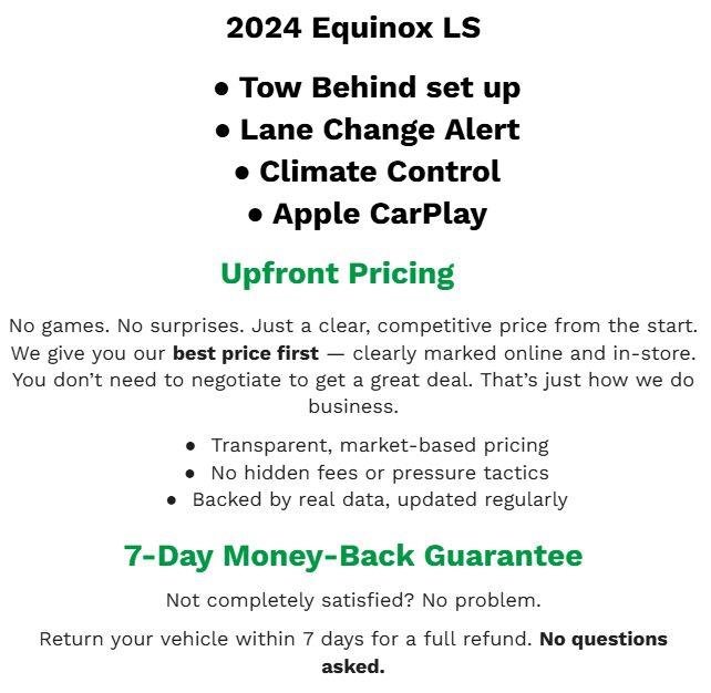 Certified 2024 Chevrolet Equinox LS FWD image 2