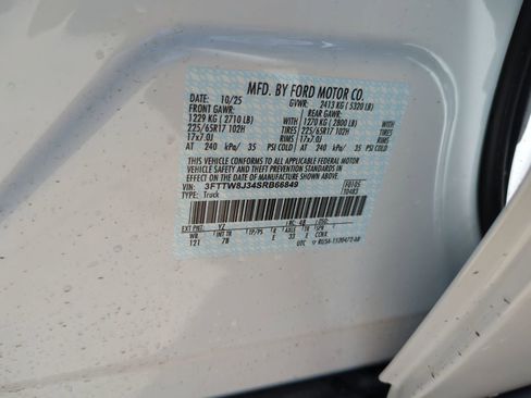 New 2025 Ford Maverick XLT w/ Equipment Group 301A image 35