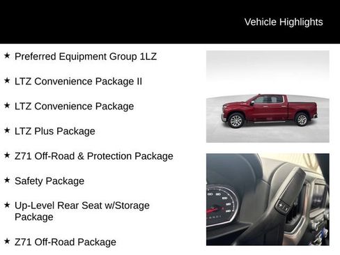 Used 2022 Chevrolet Silverado 1500 LTZ AWD/4WD image 3
