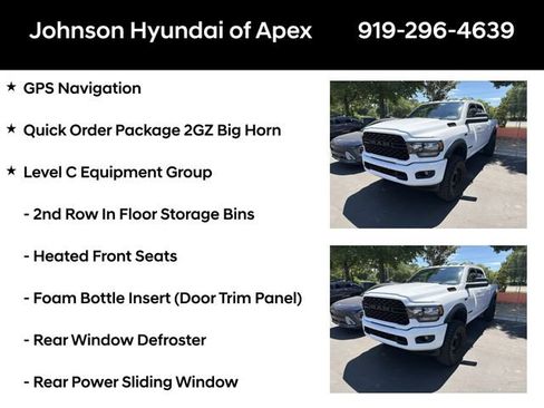 Used 2022 RAM 2500 Big Horn w/ Level C Equiment Group AWD/4WD image 3