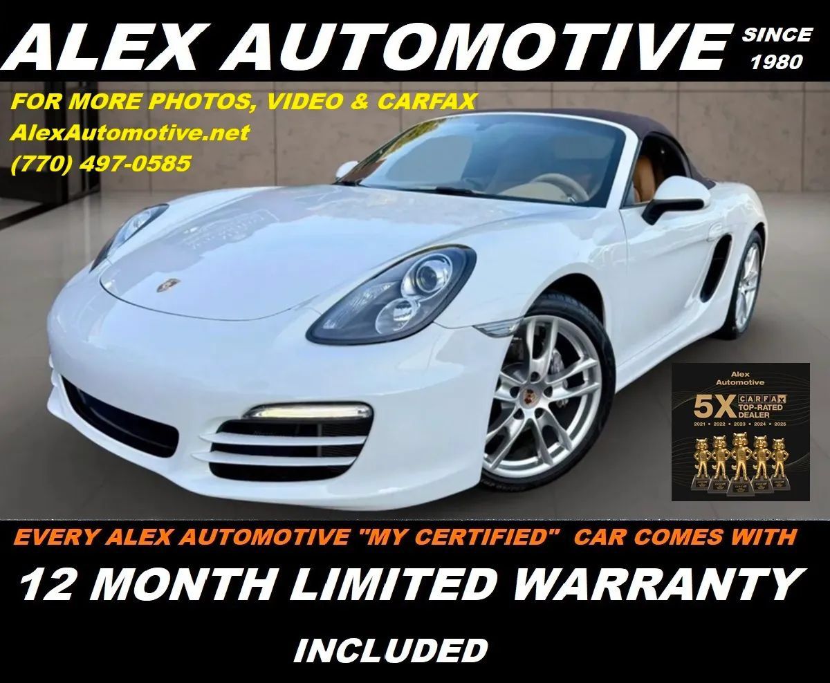 Used 2014 Porsche Boxster RWD image 1