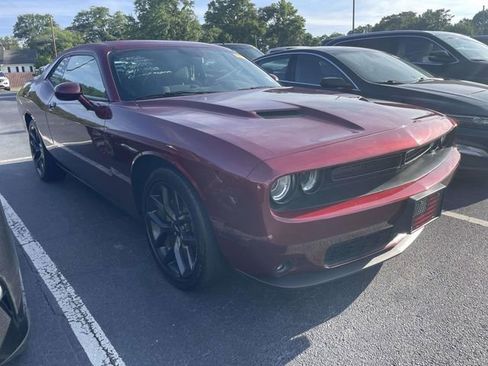 Used 2022 Dodge Challenger SXT w/ Blacktop Package RWD image 1