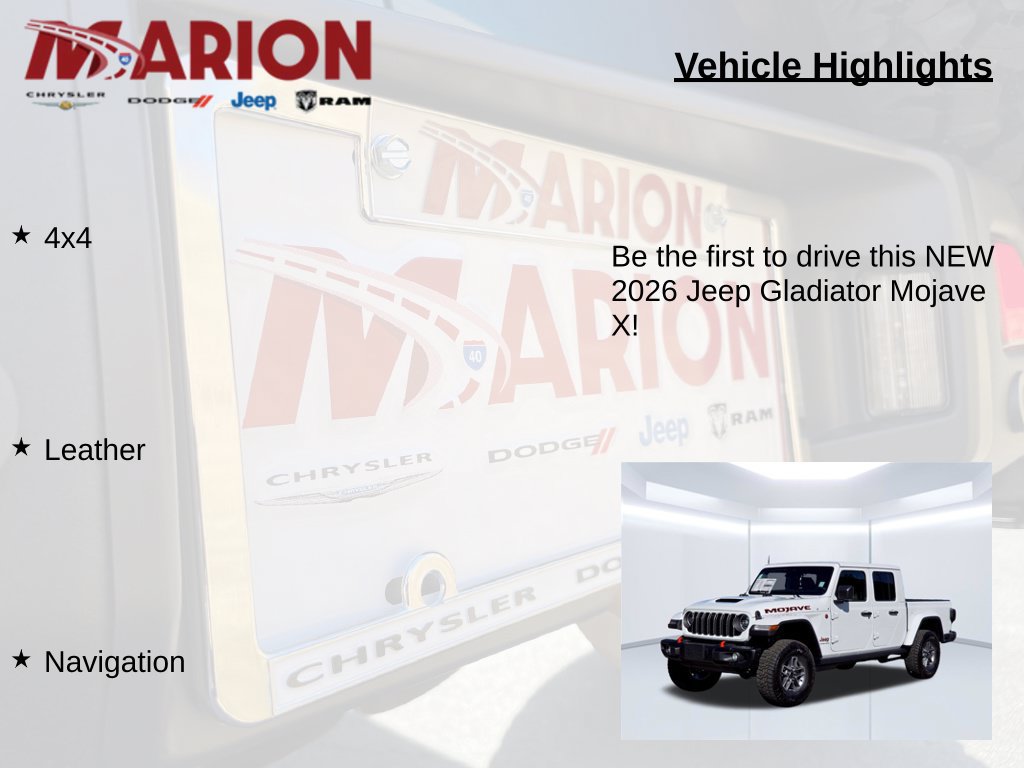 New 2026 Jeep Gladiator Mojave AWD/4WD image 5